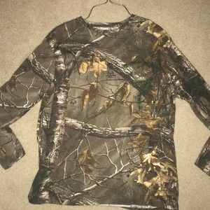 Women’s Long Sleeve Camo T-Shirt